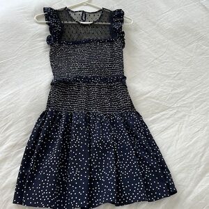 AQUA polka dot dress (worn twice)
